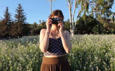 Checkered Crochet Top